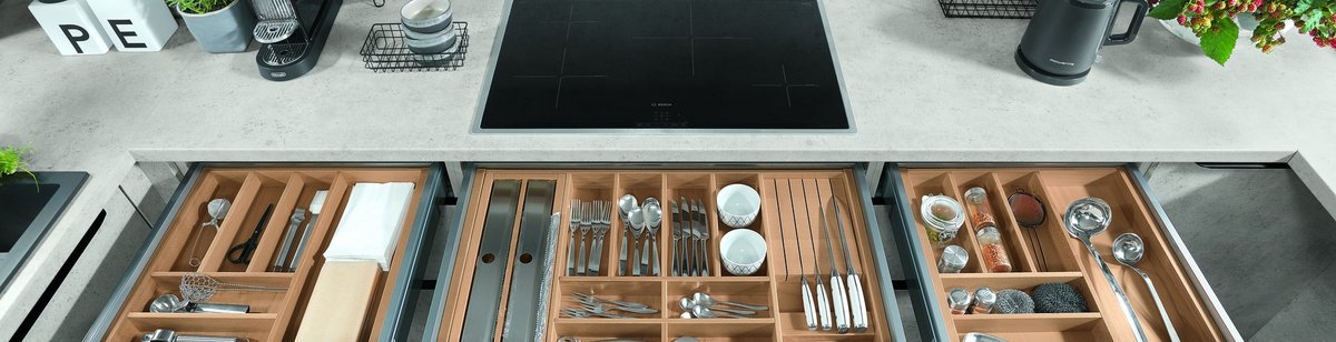 What storage options are available for your kitchen ?