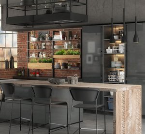 [Translate to English:] eclairage plan de travail cuisine majano