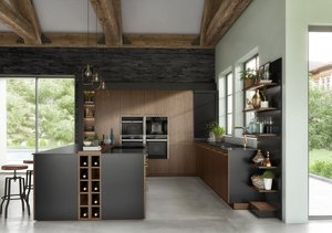 Cuisine, bois, metal